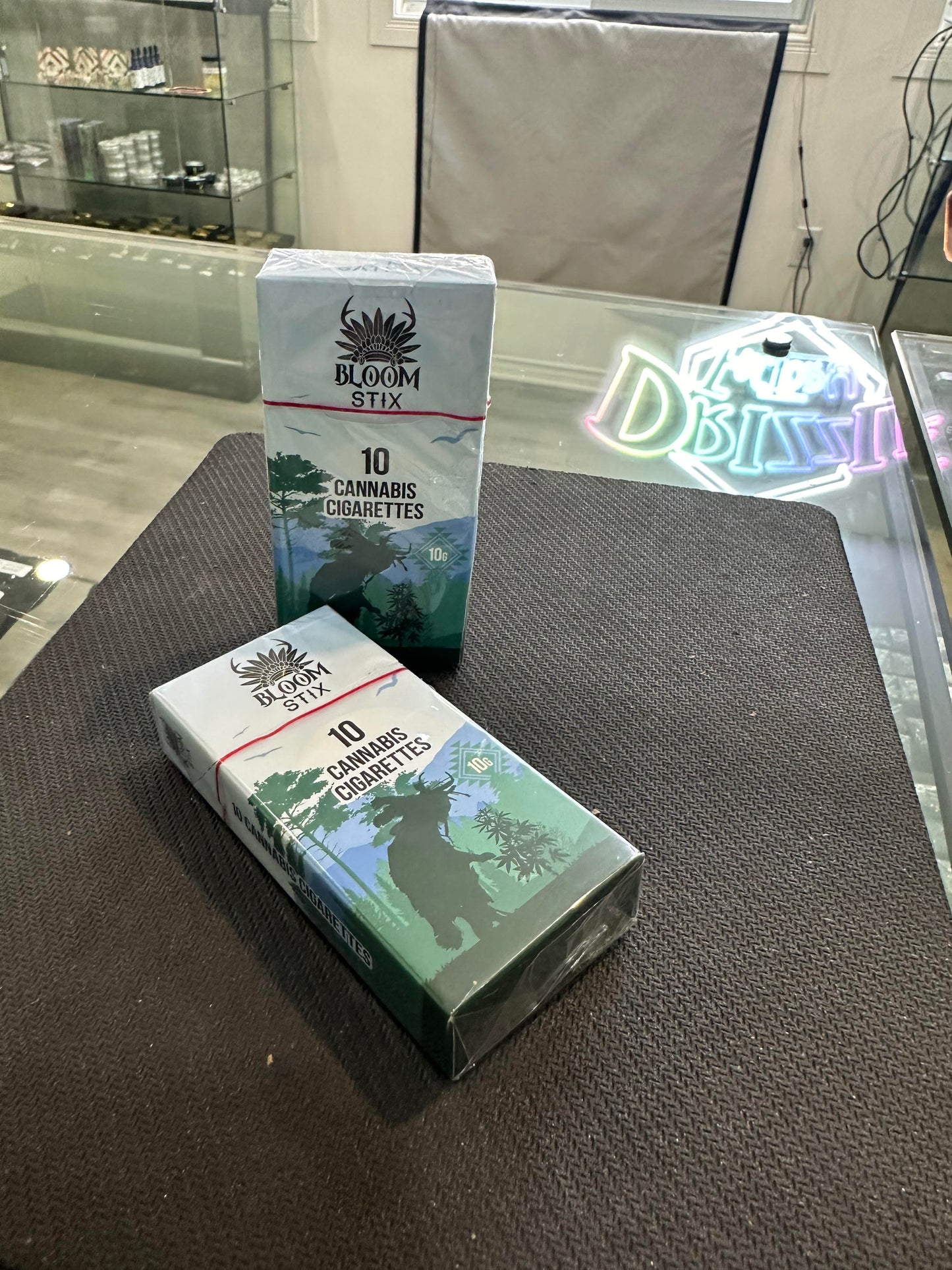 Bloomstix cannabis cigarette boxes