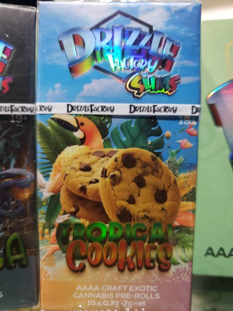 Drizzle Factory Slims Tropical Cookies
