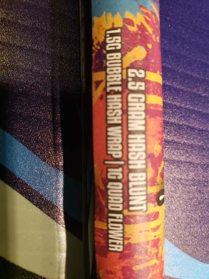Glass tipped Hash Blunt