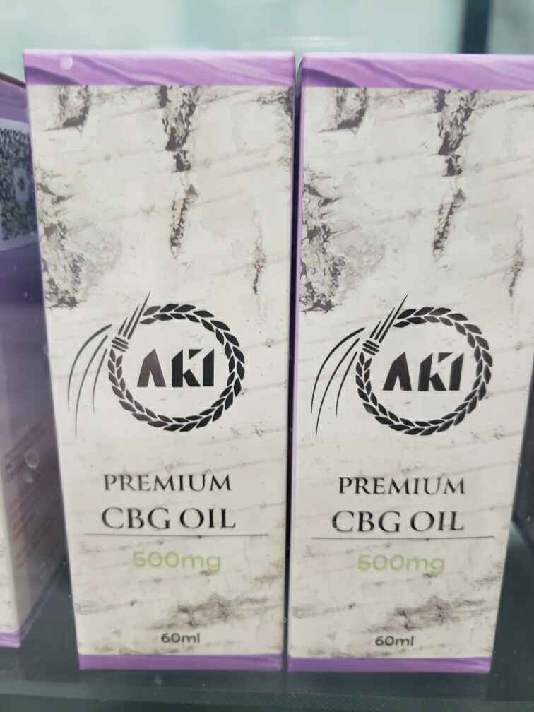 Aki Premium CBG Oil 500mg