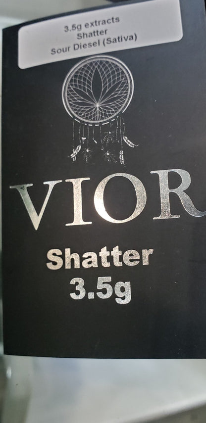 Vior Shatter Box 3.5g Sour Diesel