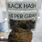 Block of black hash