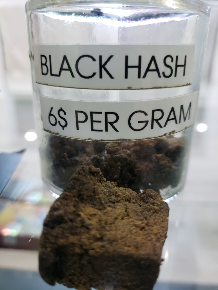 Block of black hash