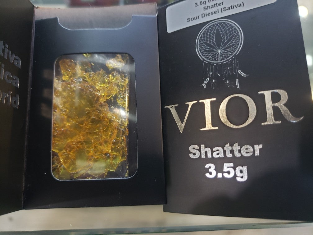 Vior Shatter box opened