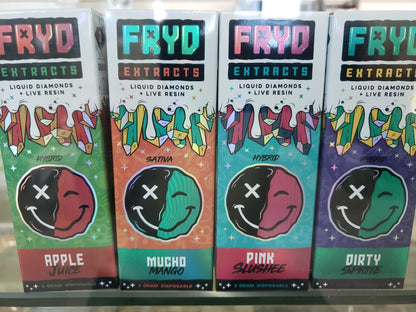 FRYD Extracts Liquid Diamond Live Resin Disposable Vape