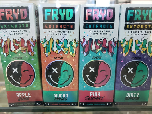 FRYD Extracts Liquid Diamond Live Resin Disposable Vape