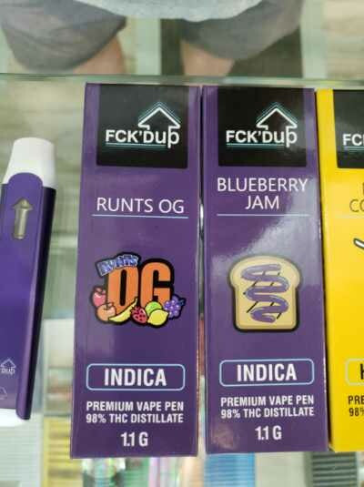 FCK'DUP Premium Disposable Indica Vape 