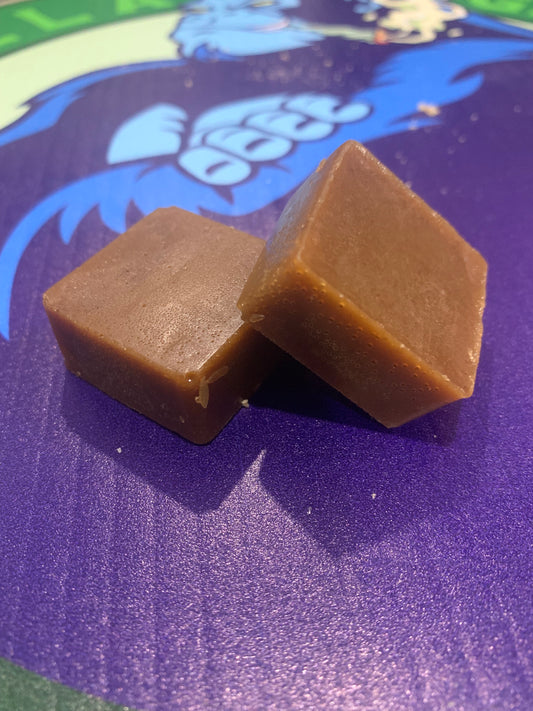 caramel square edibles