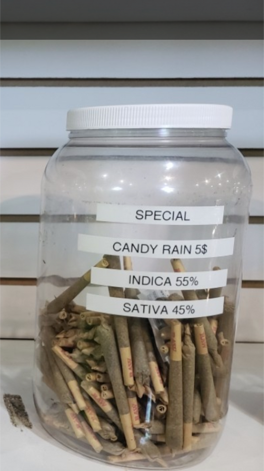 5$ Pre-Rolls Candy Rain