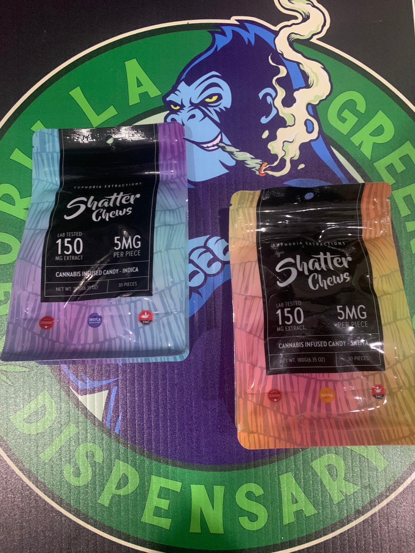 Euphoria Extractions Shatter Chews