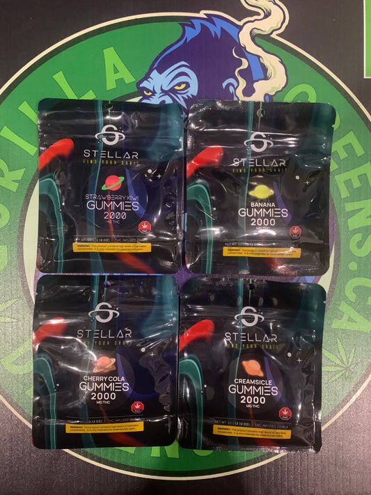 stellar gummies edibles