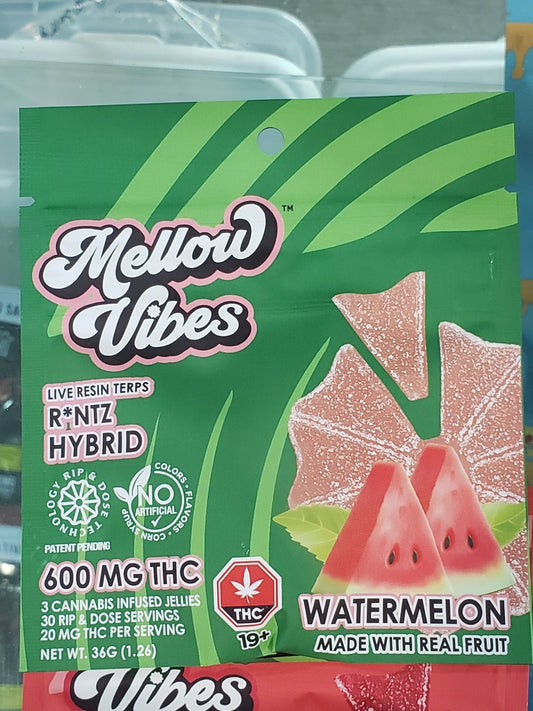 Mellow Vibes Watermelon Edibles
